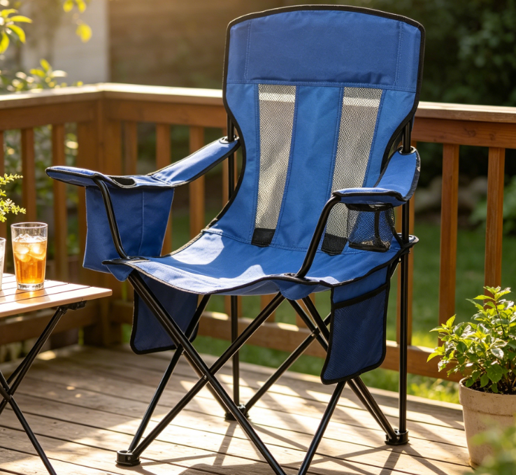 Lightweight Portable Camping and Beach Chair - Image 2
